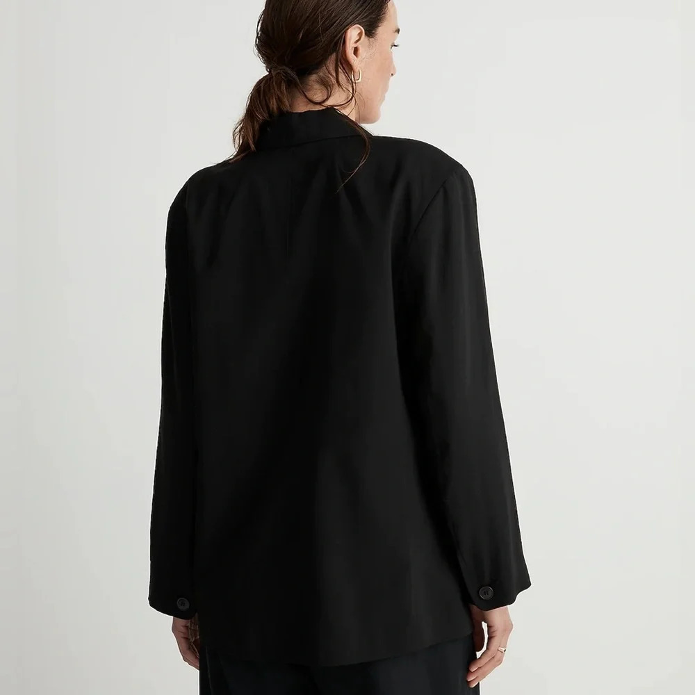 Madewell The Relaxed Blazer in Soft-drape Size Small - Picture 2 of 8
